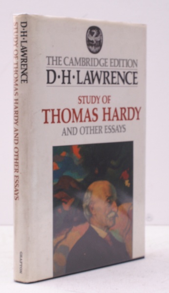 Study of Thomas Hardy. Edited by Bruce Steele. Introduction by …