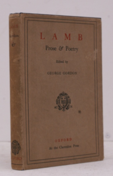 Charles Lamb. Prose and Poetry. With Essays by Hazlitt and …