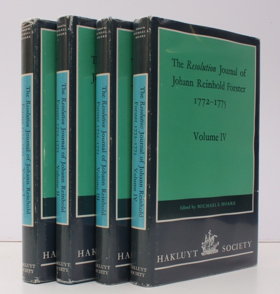 The Resolution Journal of Johann Reinhold Forster 1772-1775. [Complete set.] …