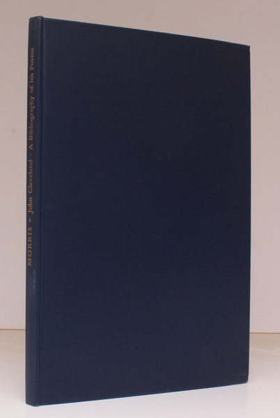 John Cleveland (1613-1658). A Bibliography of his Poems. NEAR FINE …