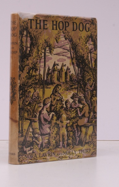 The Hop Dog. Illustrated by Nora Lavrin. IN DUSTWRAPPER