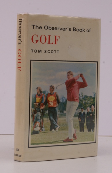 The Observer's Book of Golf. NEAR FINE COPY IN DUSTWRAPPER