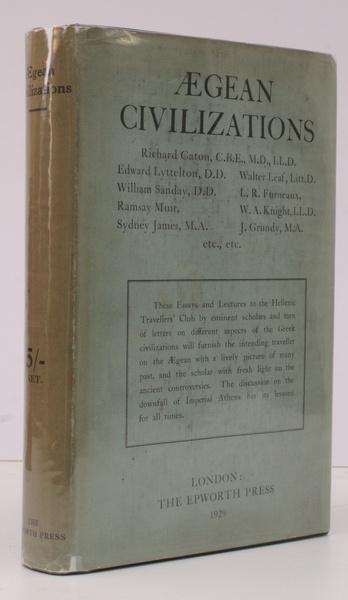 Aegean Civilizations. Lectures by Dt. Caton [and many others]. [Fourth …
