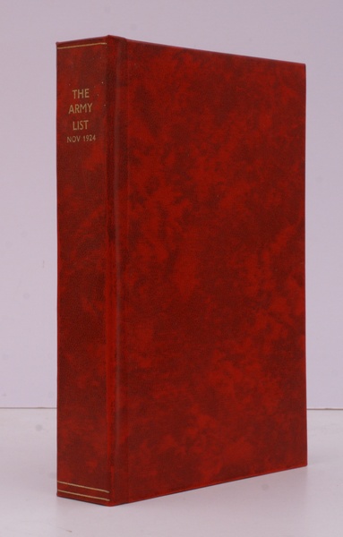 The Monthly Army List for November 1924. Corrected to 30 …