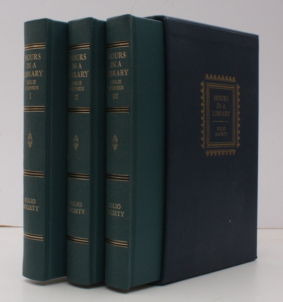 Hours in a Library. Introduction by Jonathan Steinberg. NEAR FINE …