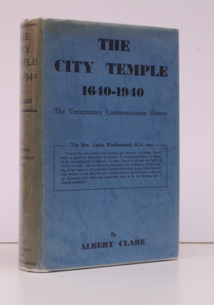 The City Temple 1640-1940. The Tercentenary Commemoration Volume. [Foreword by …