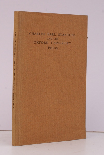 Charles Earl Stanhope and the Oxford University Press. Reprinted from …