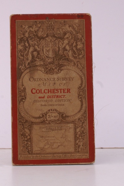 Ordnance Survey Map of Colchester and District. Coloured Edition. One …