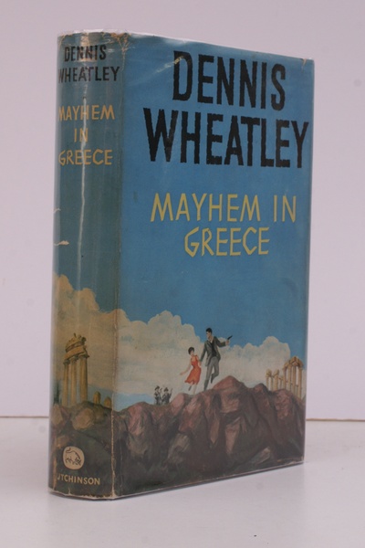 Mayhem in Greece. SIGNED PRESENTATION COPY