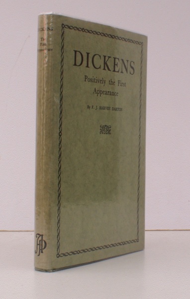 Dickens. Positively the First Appearance. A Cententary Review with A …