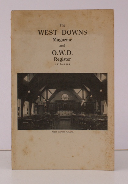 The West Downs Magazine and O.W.D. Register 1957-1964. BRIGHT, CLEAN …