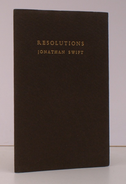 Resolutions when I come to be old. 1699. FINE COPY …