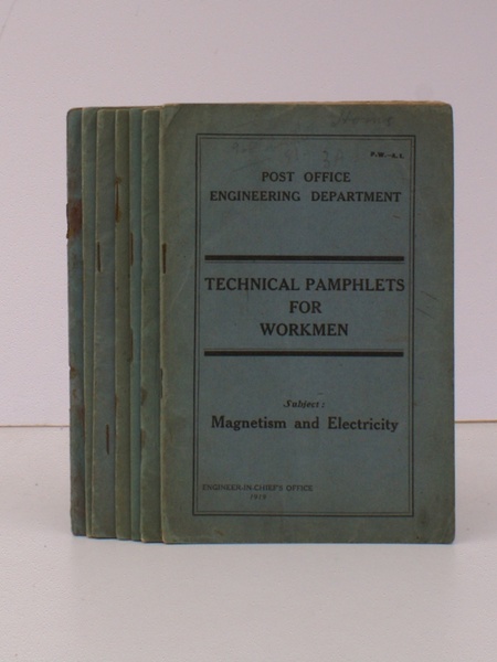 Technical Pamphlets for Workmen. [Group A]. [NEAR COMPLETE SET, WANTING …