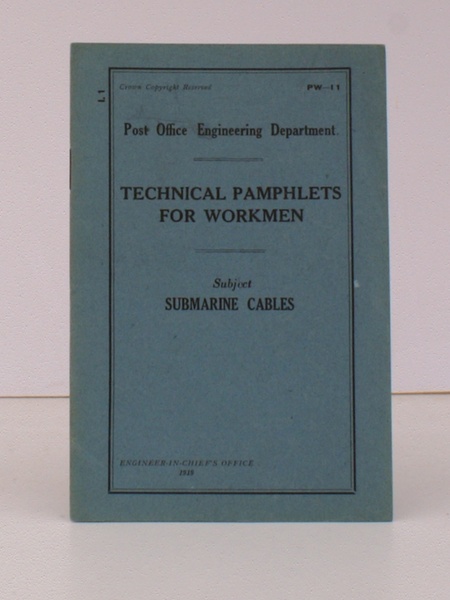 Technical Pamphlets for Workmen. Submarine Cables. [Group I]. NEAR FINE …