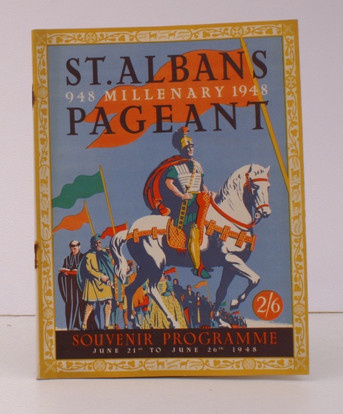 St. Albans Millenary Pageant 948-1948. Souvenir Programme. NEAR FINE COPY …