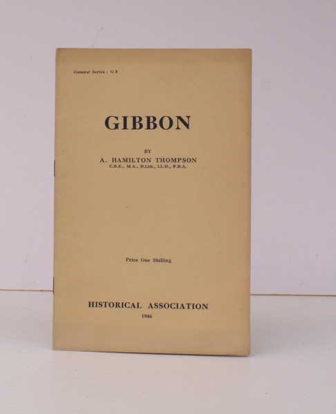 Gibbon. Historical Association, General Series: G3. IN ORIGINAL WRAPPERS
