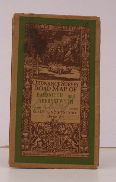 Ordnance Survey Road Map of Barmouth and Aberystwyth. Sheet 15. …