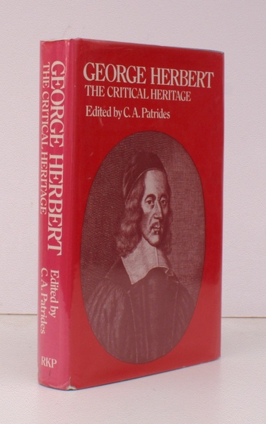 George Herbert. The Critical Heritage. BRIGHT, CLEAN COPY IN UNCLIPPED …