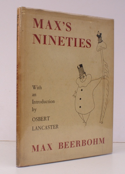 Max's Nineties. Drawings 1892-1899. With an Introduction by Osbert Lancaster. …