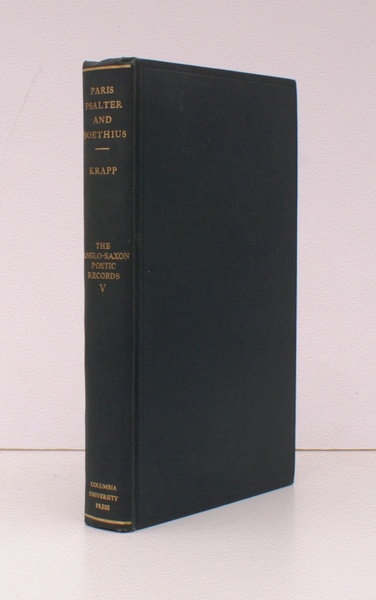 The Paris Psalter and the Meters of Boethius. Edited by …