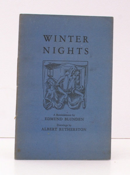 Winter Nights. A Reminiscence. Drawings by Albert Rutherston. ARIEL POEM …
