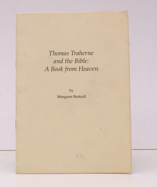 Thomas Traherne and the Bible. A Book from Heaven. NEAR …