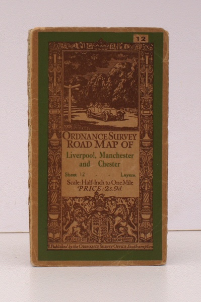 Ordnance Survey Road Map of Liverpool, Manchester and Chester. Sheet …