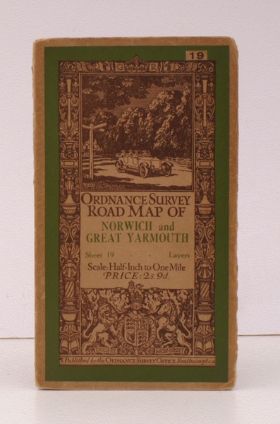 Ordnance Survey Road Map of Norwich and Great Yarmouth. Sheet …