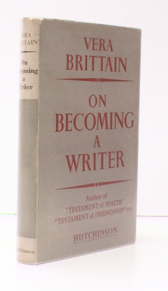 On Becoming a Writer. BRIGHT, CLEAN COPY IN UNCLIPPED DUSTWRAPPER