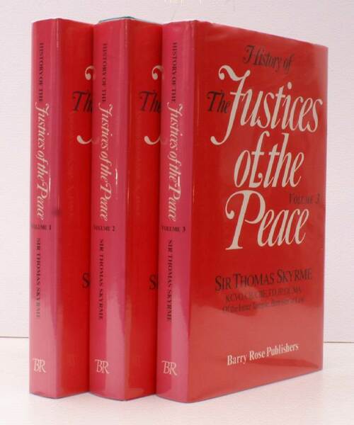 History of The Justices of the Peace. FINE SET IN …