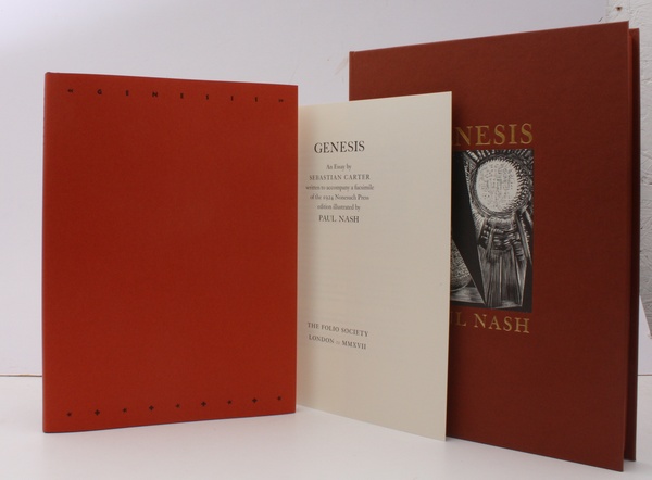 Genesis. Twelve Woodcuts by Paul Nash with the First Chapter …