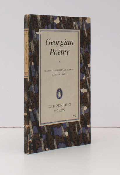 Georgian Poetry. Selected and introduced by James Reeves. NEAR FINE …