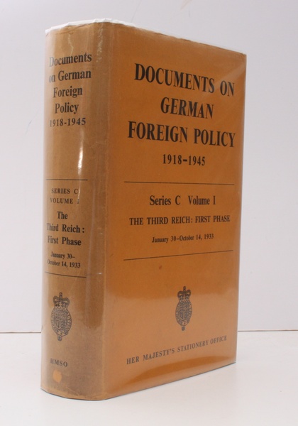 Documents on German Foreign Policy 1918-1945. [Series C. Volume I. …