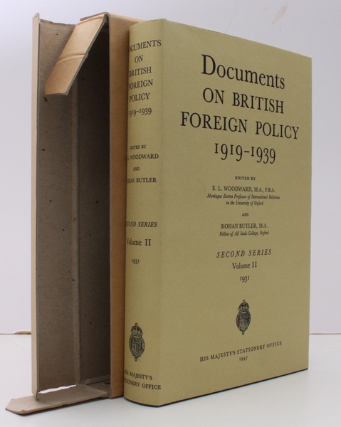 Documents on British Foreign Policy 1919-1939. Second Series. Volume II. …