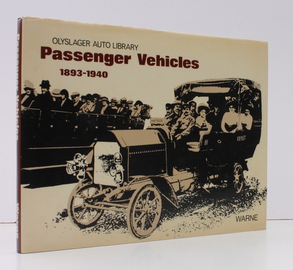 Passenger Vehicles 1893-1940. Olyslager Auto Library. Compiled by the Olyslager …