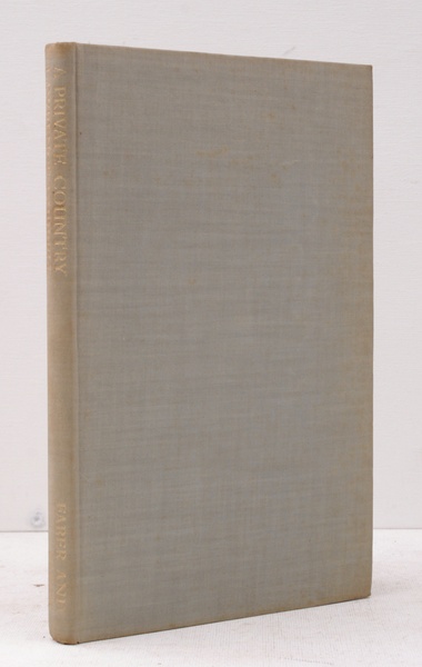 A Private Country. Poems. THE AUTHOR'S FIRST APPEARANCE IN BOOK …