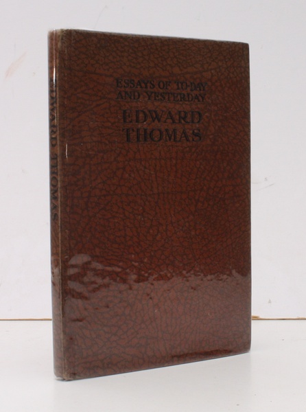 Essays of To-Day and Yesterday. [Introductory Note by F.H. Pritchard]. …