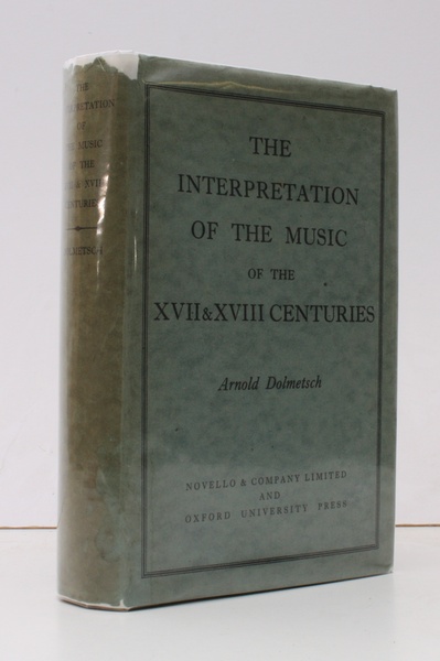 The Interpretation of Music of the XVII and XVIII Centuries. …