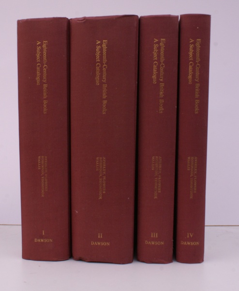 Eighteenth-Century British Books. A Subject Catalogue extracted from the British …