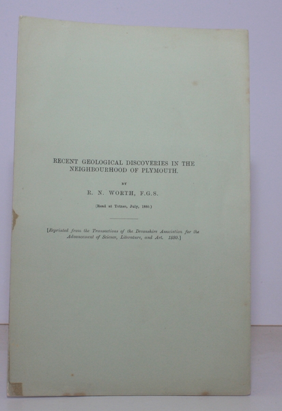 Recent Geological Discoveries in the Neighbourhood of Plymouth. NEAR FINE …