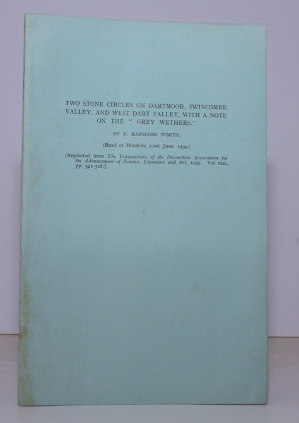 Two Stone Circles on Dartmoor. Swincombe Valley and West Dart …