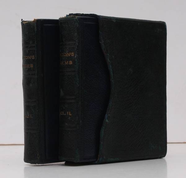 The Poetical Works of John Milton. MINIATURE MILTON IN PUBLISHER'S …