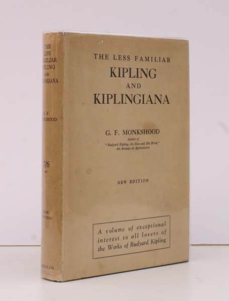 The Less Familiar Kipling and Kiplingiana. Third, Revised, Edition. CRISP, …