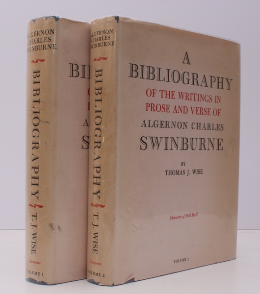 A Bibliography of the Writings in Prose and Verse of …