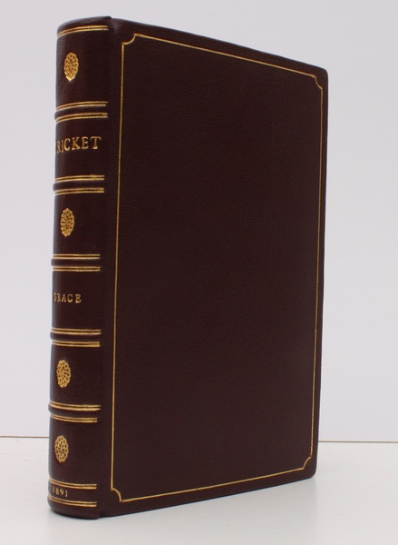 Cricket. THE ORIGINAL 'GRACE': NEAR FINE COPY IN FULL MOROCCO