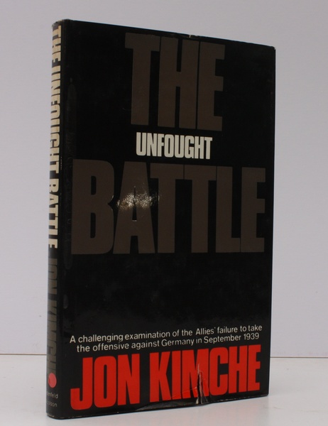 The Unfought Battle. BRIGHT, CLEAN COPY IN UNCLIPPED DUSTWRAPPER