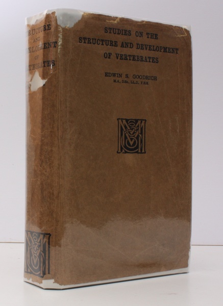 Studies on the Structure and Development of Vertebrates. BRIGHT, CLEAN …