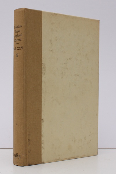 London Topographical Record. Illustrated. Vol. XXV. NEAR FINE COPY