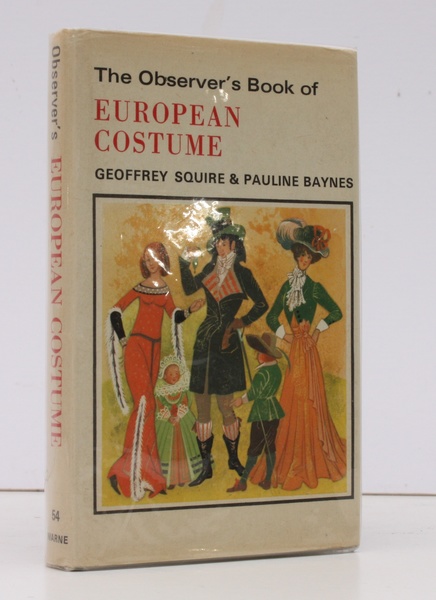 The Observer's Book of European Costume. BRIGHT, CLEAN COPY IN …