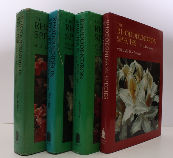 The Rhododendron Species. Vols. I-IV. COMPLETE SET TO DATE IN …
